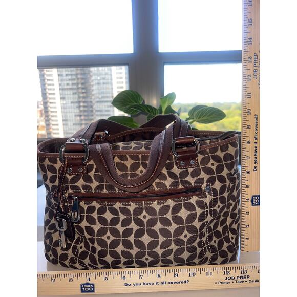 Fossil Canvas Shoulder Bag - Picture 7 of 12